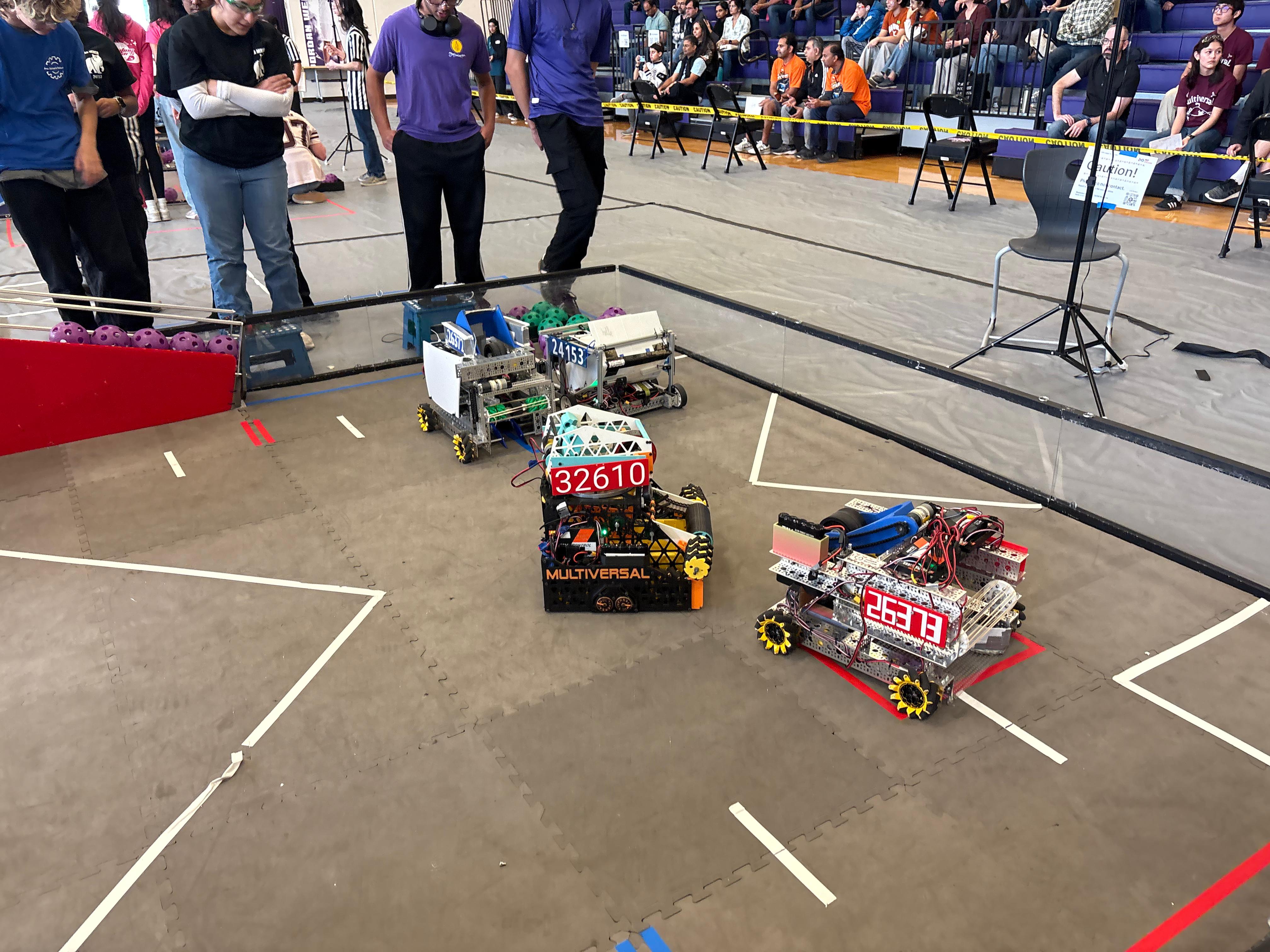 Robot at Competition